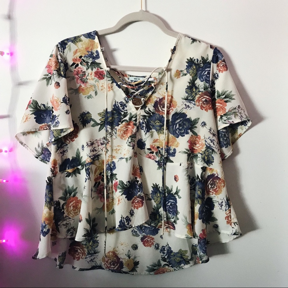 Lace-up Top